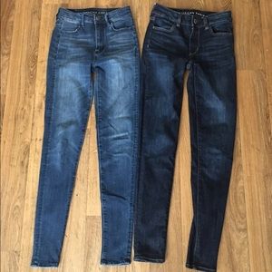 Lot of 3 American Eagle Jeggings